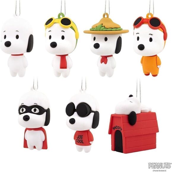 Hallmark Peanuts Snoopy Mystery Ornament Set of 2 NWT - Picture 7 of 7